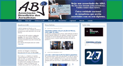 Desktop Screenshot of abjornalistas.org